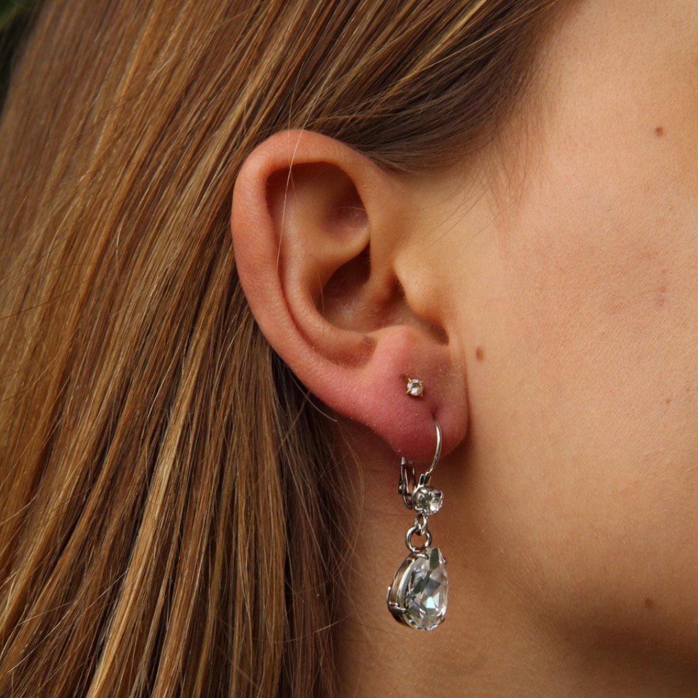 Classic Mini Crystal Earrings