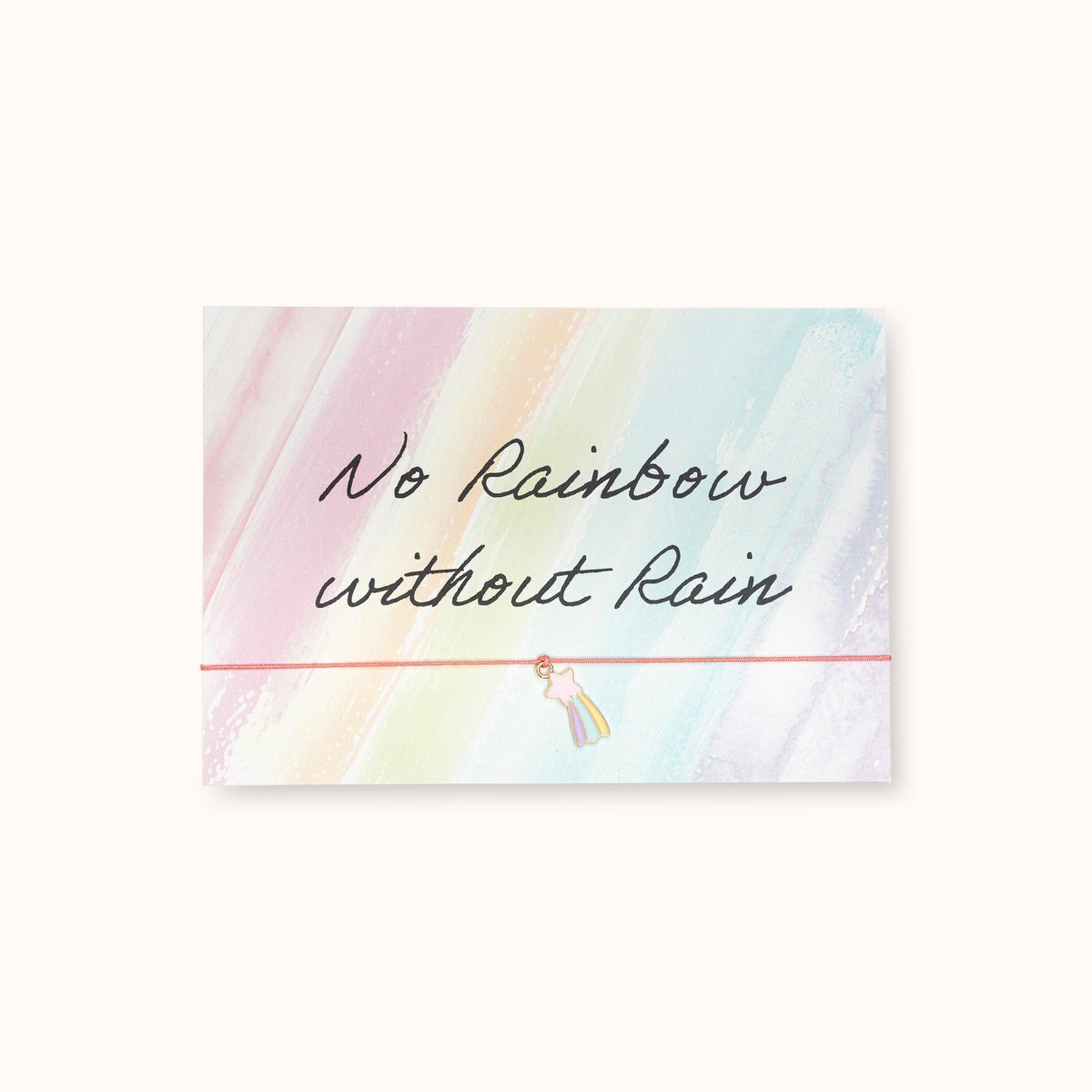 Armband-Karte: Rainbow