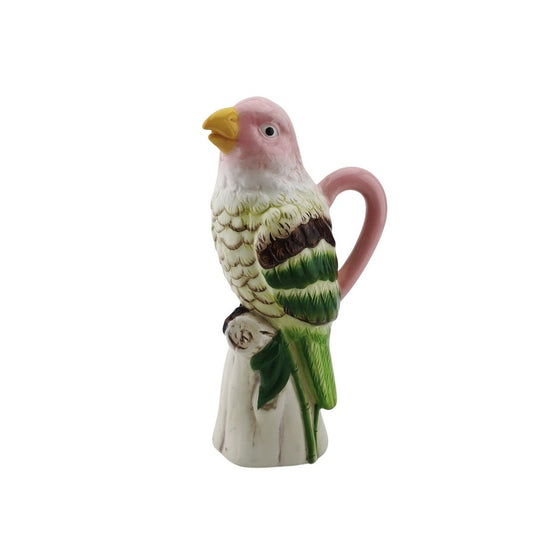 Vase- Bird-Dolomit-Pink-12*9*23 cm