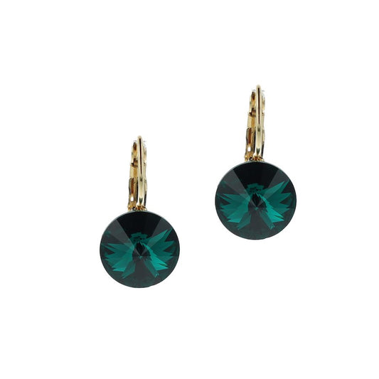 Classic Disc Earhangers - Green