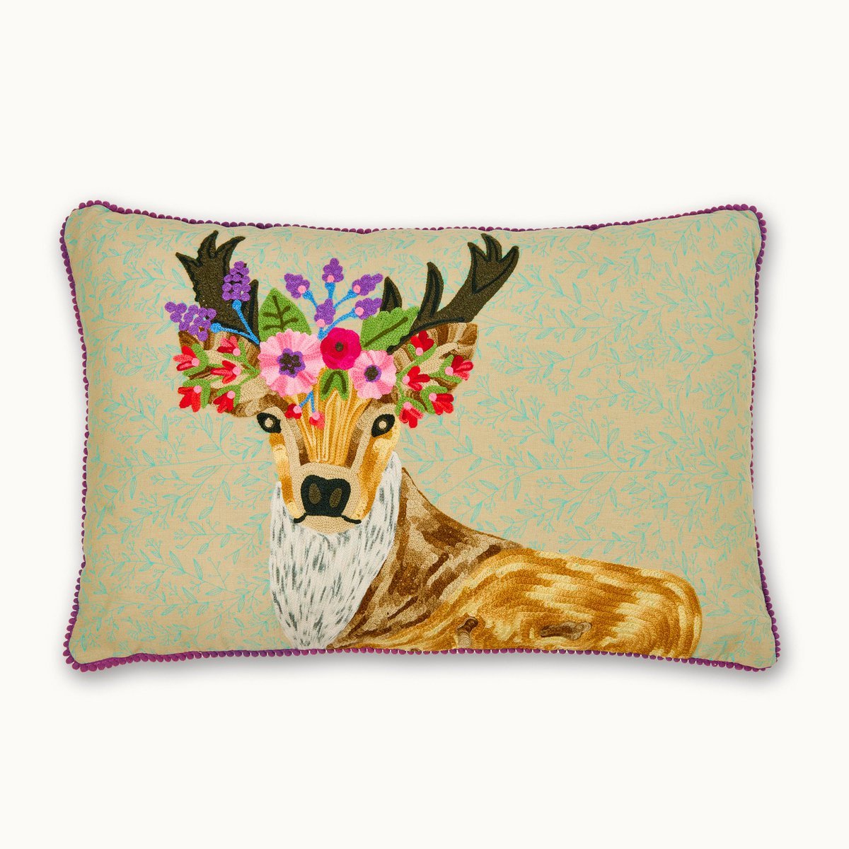 Kissen mit Füllung Hirsch