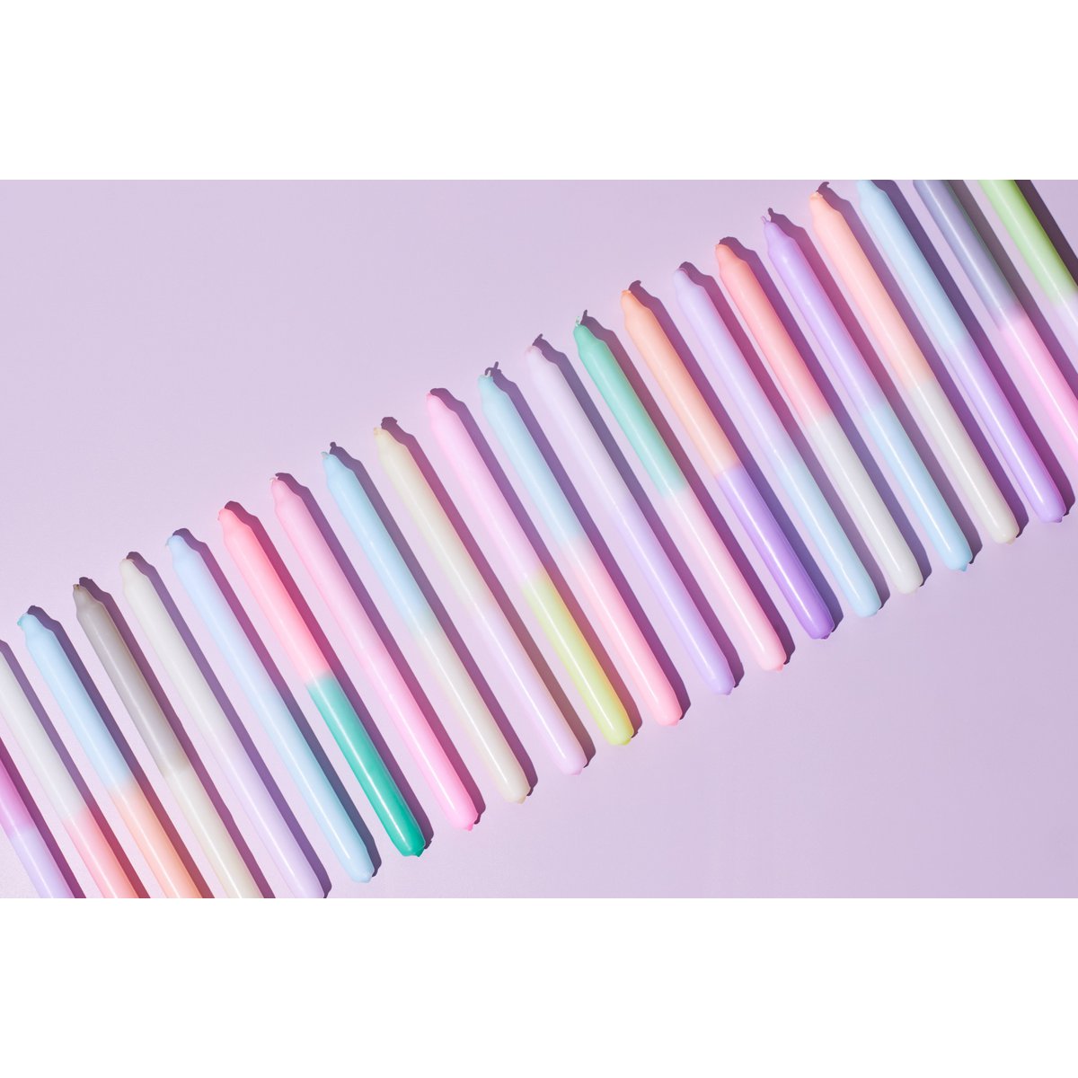Dip Dye Kerzen Set: Tall Fall Edition
