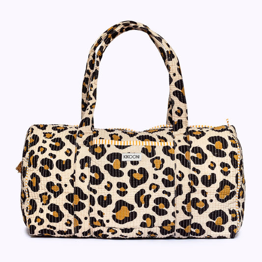 Handgemachte Baumwolltasche "Oh Leo"