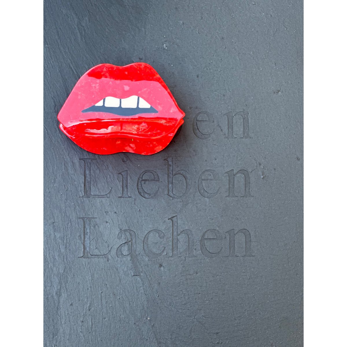 Haarklammer Lippen