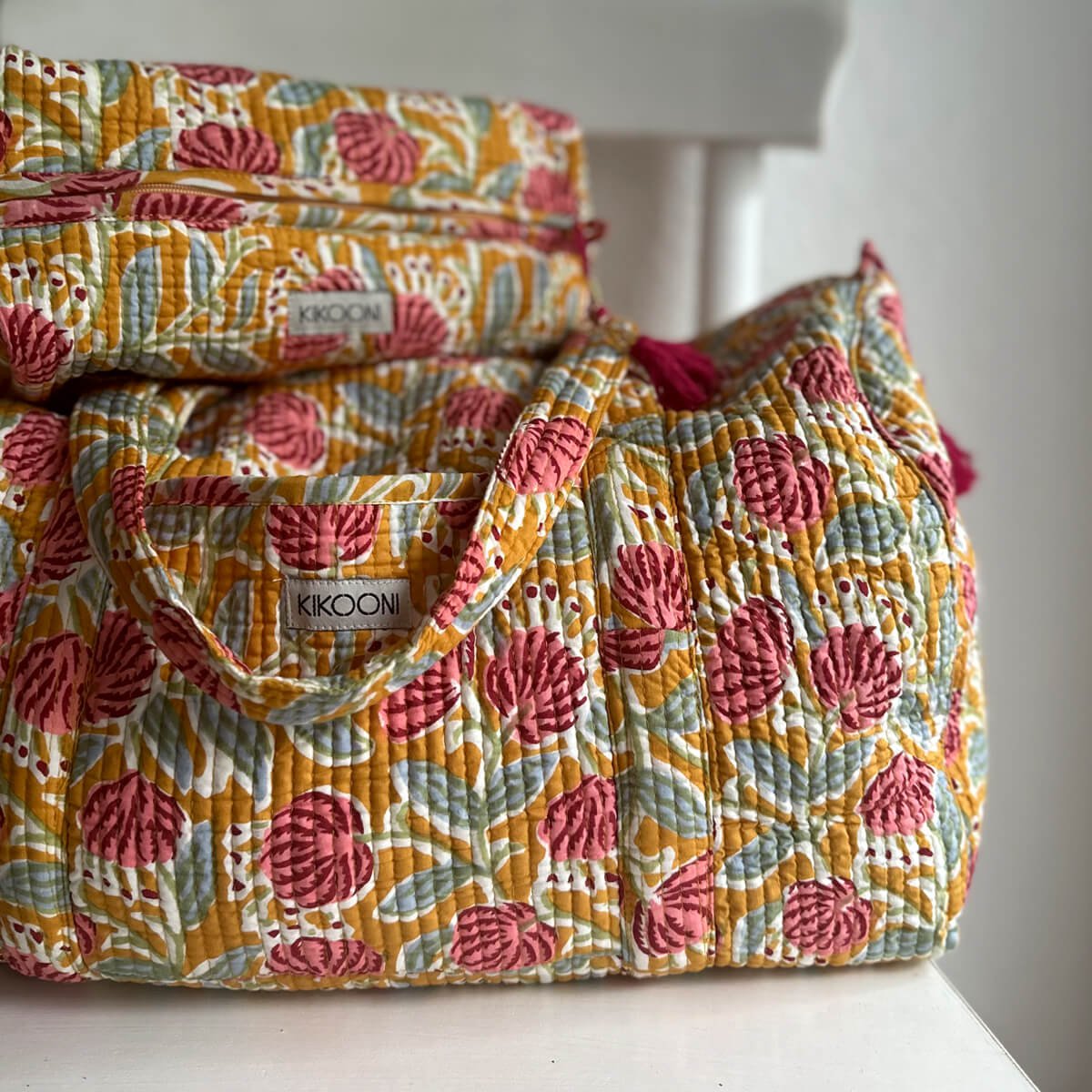 Handgemachte Baumwolltasche "Tuscany Dreams"