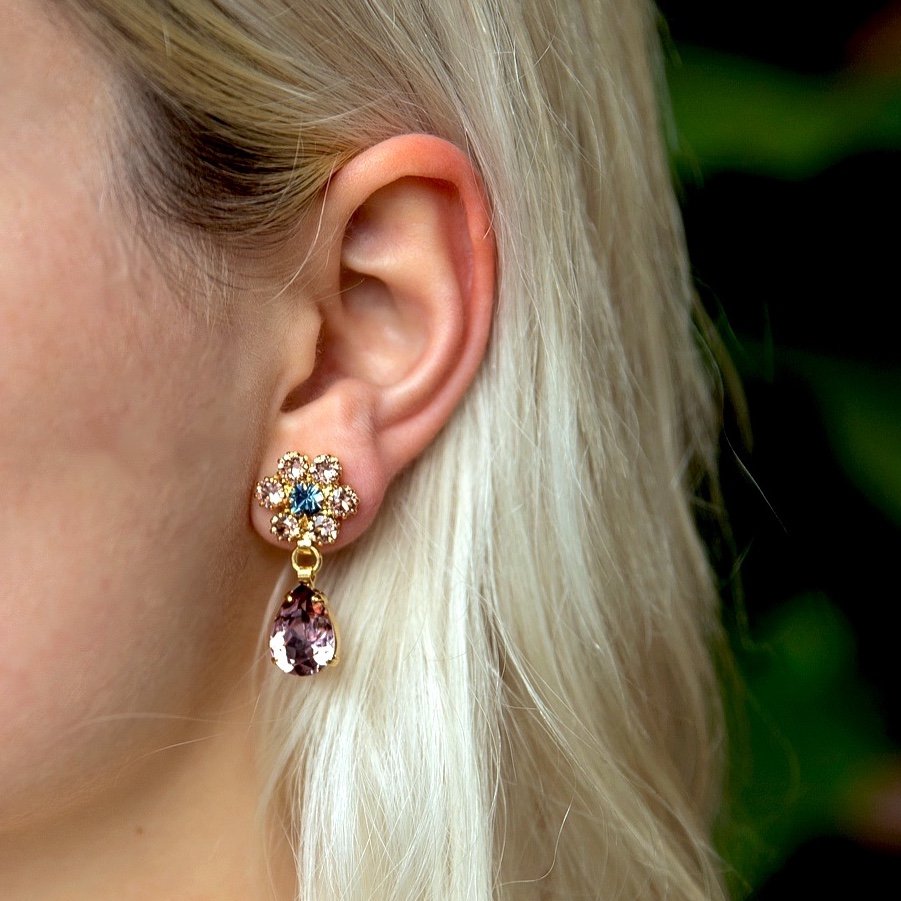 Myrte Pink Earrings