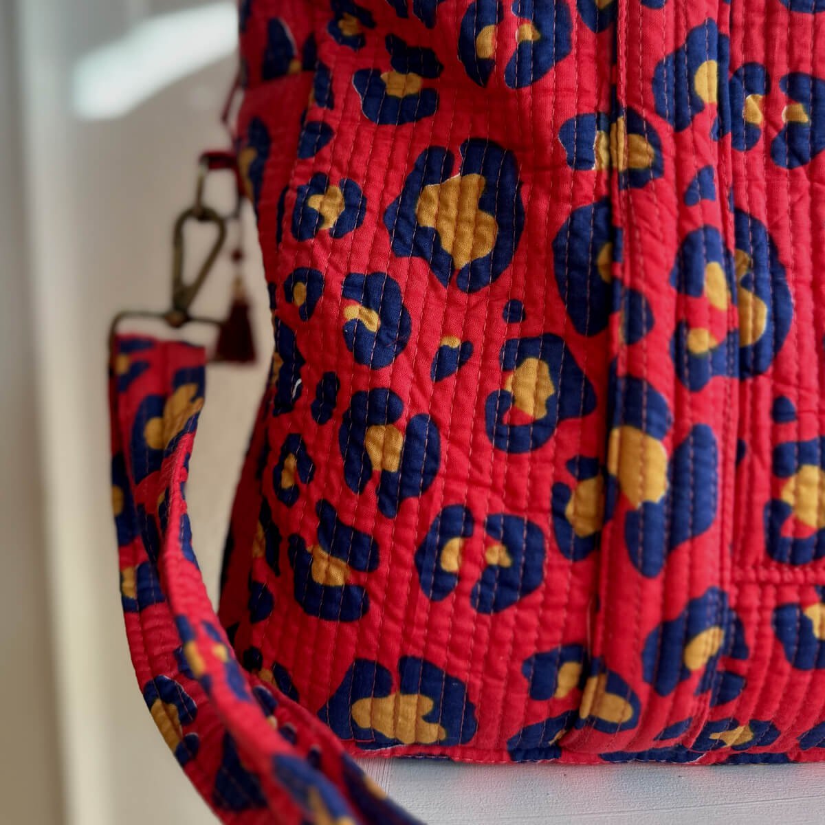Große Reisetasche "Oh Leo LOVE"