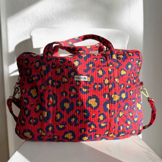 Große Reisetasche "Oh Leo LOVE"
