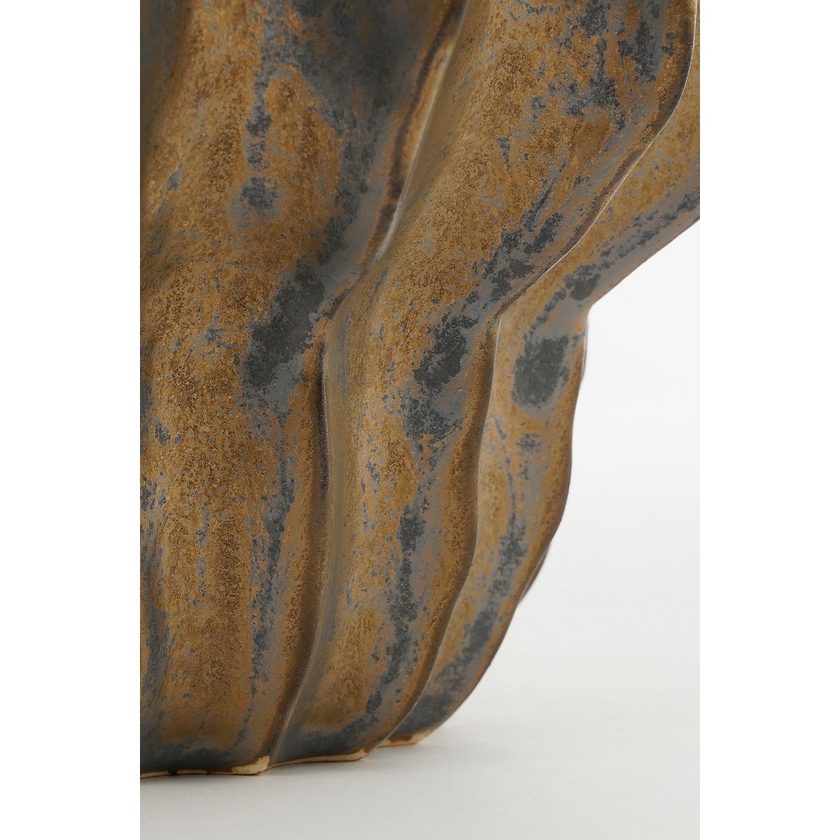 Altea Vase – H28 x Ø25 cm – Keramik – Bronze